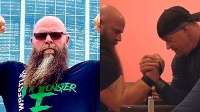 Arm-wrestling legend Michael Todd recalls competing against The Undertaker Arm-wrestling legend Michael Todd recalls competing against The Undertaker