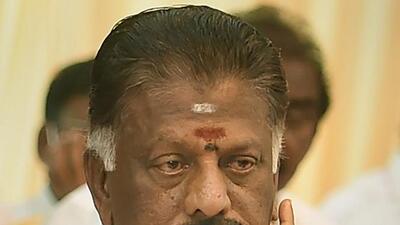 O Panneerselvam, leading the rebel AIADMK camp, on Sunday named over a dozen ‘district secretaries’ including Rajya Sabha MP R Dharmar and former legislators. (Agencies)