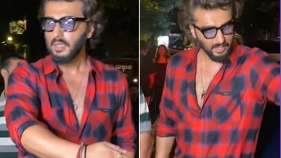 Stills from Arjun Kapoor's new paparazzi video. Stills from Arjun Kapoor's new paparazzi video.