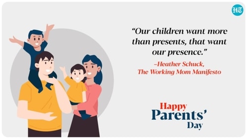 “Our children want more than presents, that want our presence.” ― Heather Schuck, The Working Mom Manifesto “Our children want more than presents, that want our presence.” ― Heather Schuck, The Working Mom Manifesto