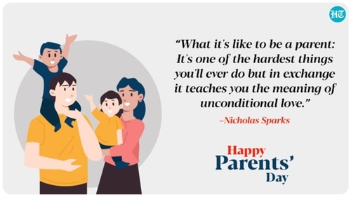 “What it's like to be a parent: It's one of the hardest things you'll ever do but in exchange it teaches you the meaning of unconditional love.” - Nicholas Sparks “What it's like to be a parent: It's one of the hardest things you'll ever do but in exchange it teaches you the meaning of unconditional love.” - Nicholas Sparks