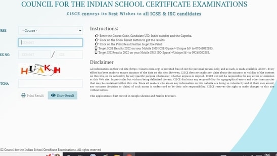 ISC 12th Result 2022 Live: CISCE board 12th results out, direct link for marks