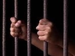 On Monday, Ramakant Yadav surrendered before the court. (HT PHOTO.) On Monday, Ramakant Yadav surrendered before the court. (HT PHOTO.)