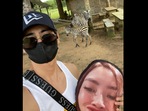 The Filipino man with the pillow with his wife's face on it on their trip.. (Facebook/@mondfortunado) The Filipino man with the pillow with his wife's face on it on their trip.. (Facebook/@mondfortunado)
