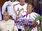 President Droupadi Murmu speaks after taking oath in the Central Hall of Parliament, in New Delhi. (PTI/@rashtrapatibhvn) President Droupadi Murmu speaks after taking oath in the Central Hall of Parliament, in New Delhi. (PTI/@rashtrapatibhvn)