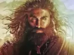 Ranbir Kapoor in a still from Shamshera. Ranbir Kapoor in a still from Shamshera.