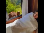 The woman gets woken up by an elephant in her Thailand hotel room. (Instagram/@saakshijaain) The woman gets woken up by an elephant in her Thailand hotel room. (Instagram/@saakshijaain)