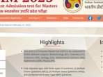 IIT JAM 2023: Notification released at jam.iitg.ac.in, details here
