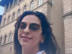 Juhi Chawla is on a holiday in Florence, Juhi Chawla is on a holiday in Florence,