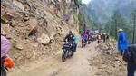 Scores of roads were blocked due to landslides and boulder fall after heavy overnight rains in Uttarakhand (Sourced) Scores of roads were blocked due to landslides and boulder fall after heavy overnight rains in Uttarakhand (Sourced)