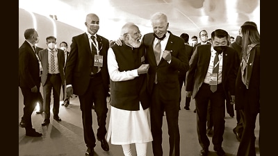 There have also been a number of defence-related joint initiatives between the two countries lately. The US granted India “Strategic Trade Authorization tier 1” status in 2018, allowing the country to acquire a number of military and dual-use technologies. (ANI) There have also been a number of defence-related joint initiatives between the two countries lately. The US granted India “Strategic Trade Authorization tier 1” status in 2018, allowing the country to acquire a number of military and dual-use technologies. (ANI)