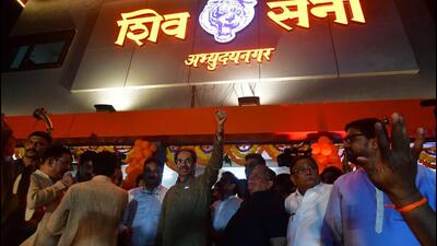 Shiv Sena president Uddhav Thackeray Bhushan Koyande/HT Photo