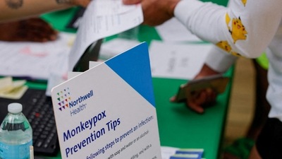 A person arrives to receive a monkeypox vaccination at the Northwell Health Immediate Care Center at Fire Island-Cherry Grove, in New York (REUTERS for representation)