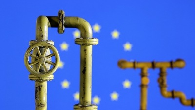 During the war, the EU has approved bans on Russian coal and most oil to take effect later this year, but it did not include natural gas. (REUTERS file pic)