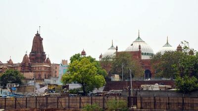 A revision plea seeking a survey of the Shahi Eidgah mosque in Mathura before a hearing on the maintainability of the land dispute claim in the Shri Krishna Janmabhoomi case was admitted to an additional district judge’s court on Monday, the petitioners said. (ANI)