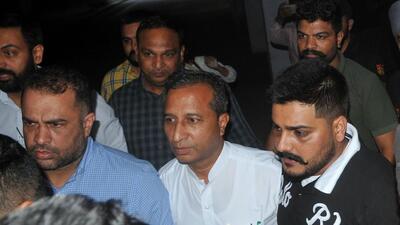 The Mohali police had arrested then Punjab health minister Dr Vijay Singla on corruption charges on May 24. (HT File Photo)