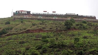 A bungalow built on a hill near old New Katraj ghat. (Ravindra Joshi/HT PHOTO) A bungalow built on a hill near old New Katraj ghat. (Ravindra Joshi/HT PHOTO)