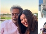 Lalit Modi announced on July 14 that he is dating Sushmita Sen.(Twitter/@LalitKModi) Lalit Modi announced on July 14 that he is dating Sushmita Sen.(Twitter/@LalitKModi)
