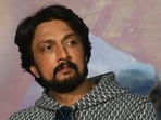 Kichcha Sudeep will be seen next in Vikrant Rona. (Photo by SUJIT JAISWAL / AFP)(AFP) Kichcha Sudeep will be seen next in Vikrant Rona. (Photo by SUJIT JAISWAL / AFP)(AFP)