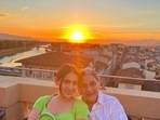 Sara Ali Khan and Amrita Singh in Italy.. Sara Ali Khan and Amrita Singh in Italy..