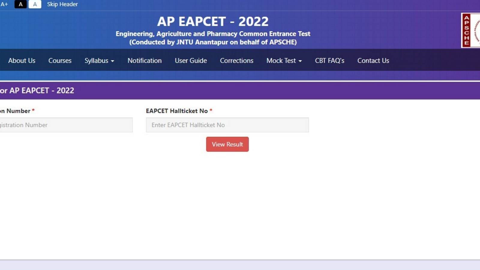 AP EAMCET Results 2022 Live: 89.12% Pass in Engg stream, 95.06% in Agriculture