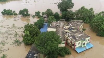 Extremely high rainfall being witnessed in July this year in Telangana, particularly in northern and central parts of the state, is an unusual phenomenon that occurs once in three decades, revealed a study commissioned by the state government. (HT)