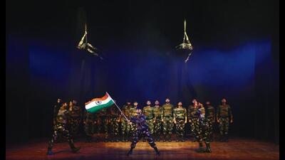 As part of Kargil play preparation, the actors received input from Army officers about the correct way to march in parade, how a senior officer gives commands, etc. As part of Kargil play preparation, the actors received input from Army officers about the correct way to march in parade, how a senior officer gives commands, etc.