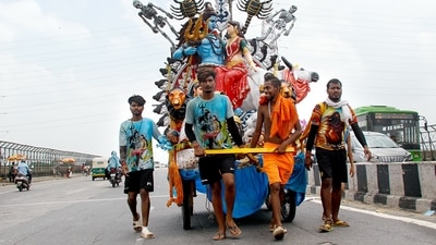 While Sawan Shivratri falls on Tuesday, Mangala Gauri fast is also being observed on the same day. (ANI) While Sawan Shivratri falls on Tuesday, Mangala Gauri fast is also being observed on the same day. (ANI)
