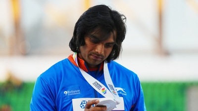 Chopra's absence has surely taken some sheen off the athletics events (REUTERS)