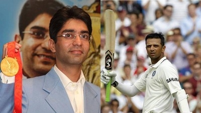 Abhinav Bindra; Rahul Dravid