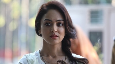 Sandeepa Dhar in a still from SonyLiv's new show Dr Arora.