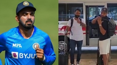 KL Rahul didn't feature in BCCI's latest video of Rohit Sharma and others joining Team India at Trinidad