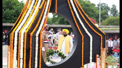 Chief minister Bhagwant Mann on Tuesday said that the supreme and unparallel sacrifice made by the valiant soldiers during the Kargil war will always inspire the youth to serve the country selflessly with missionary zeal and patriotic fervour.