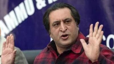 Days after seeking a fair trial for separatist leader Yasin Malik, Sajad Lone calls for ‘magnanimity’ in his case. (HT File)