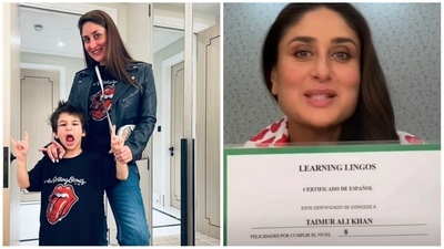 Kareena Kapoor has shared a video to talk about son Taimur Ali Khan. Kareena Kapoor has shared a video to talk about son Taimur Ali Khan. 