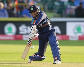 India's Richa Ghosh in action (REUTERS)