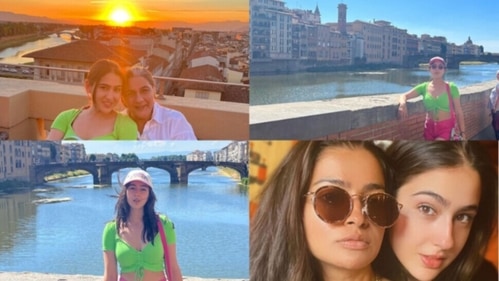 Currently, they are in Florence along with Sara's friend, Tanya Ghavri. Currently, they are in Florence along with Sara's friend, Tanya Ghavri.