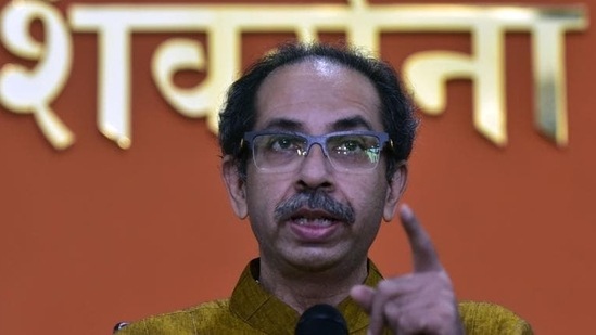 File photo of Shiv Sena's Uddhav Thackeray.(Anshuman Poyrekar)