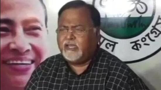 Mamata Baerjee often referred to Partha Chatterjee as Partha Da, or elder brother, though in close circles she never hesitated to make fun of his obesity, calling him ‘Motu’ (the fatty one). (File/ANI)