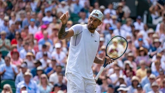 Nick Kyrgios has been seeded No.32 at Wimbledon 2023(USA TODAY Sports)