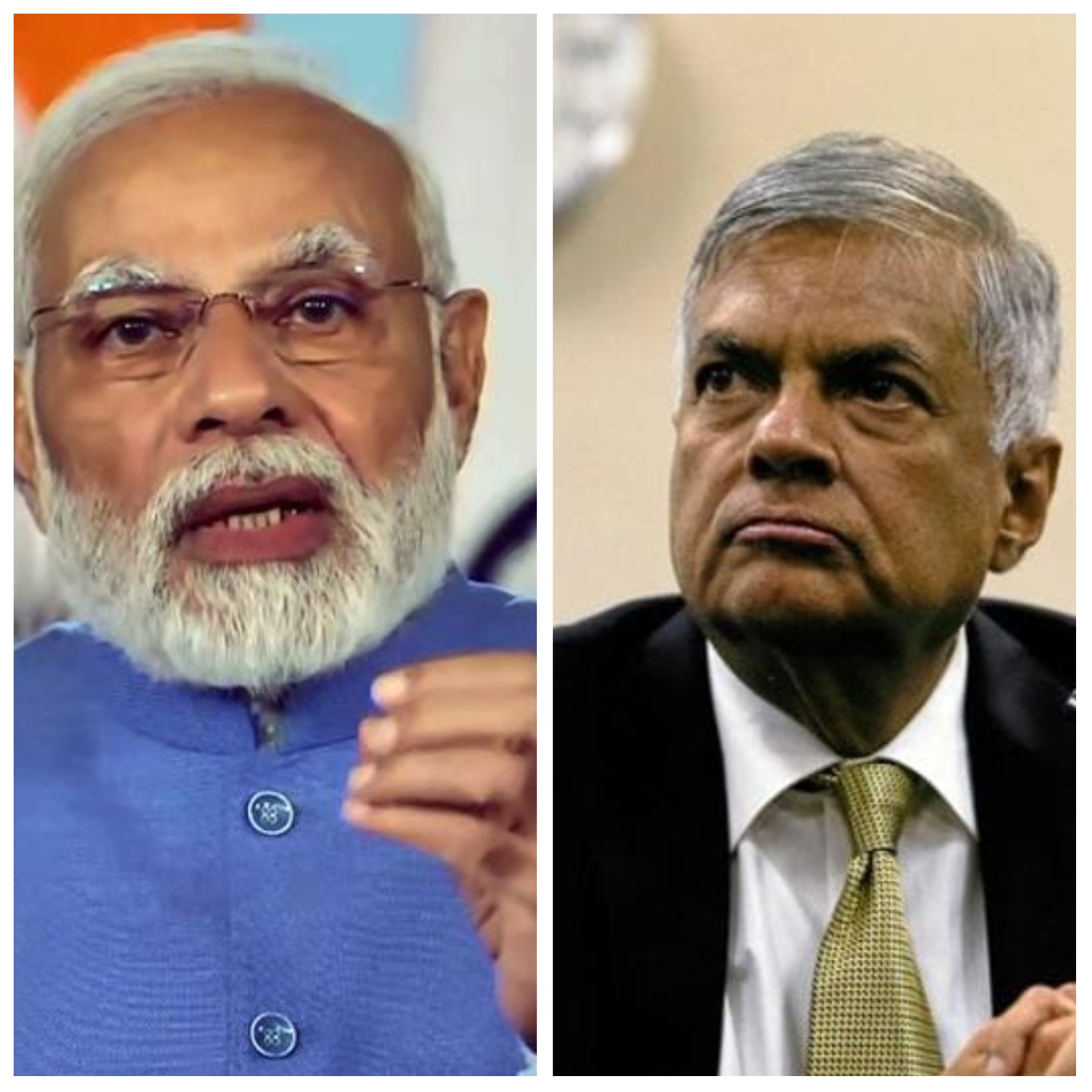 Prime Minister Narendra Modi and Sri Lankan President Ranil Wickremesinghe Prime Minister Narendra Modi and Sri Lankan President Ranil Wickremesinghe