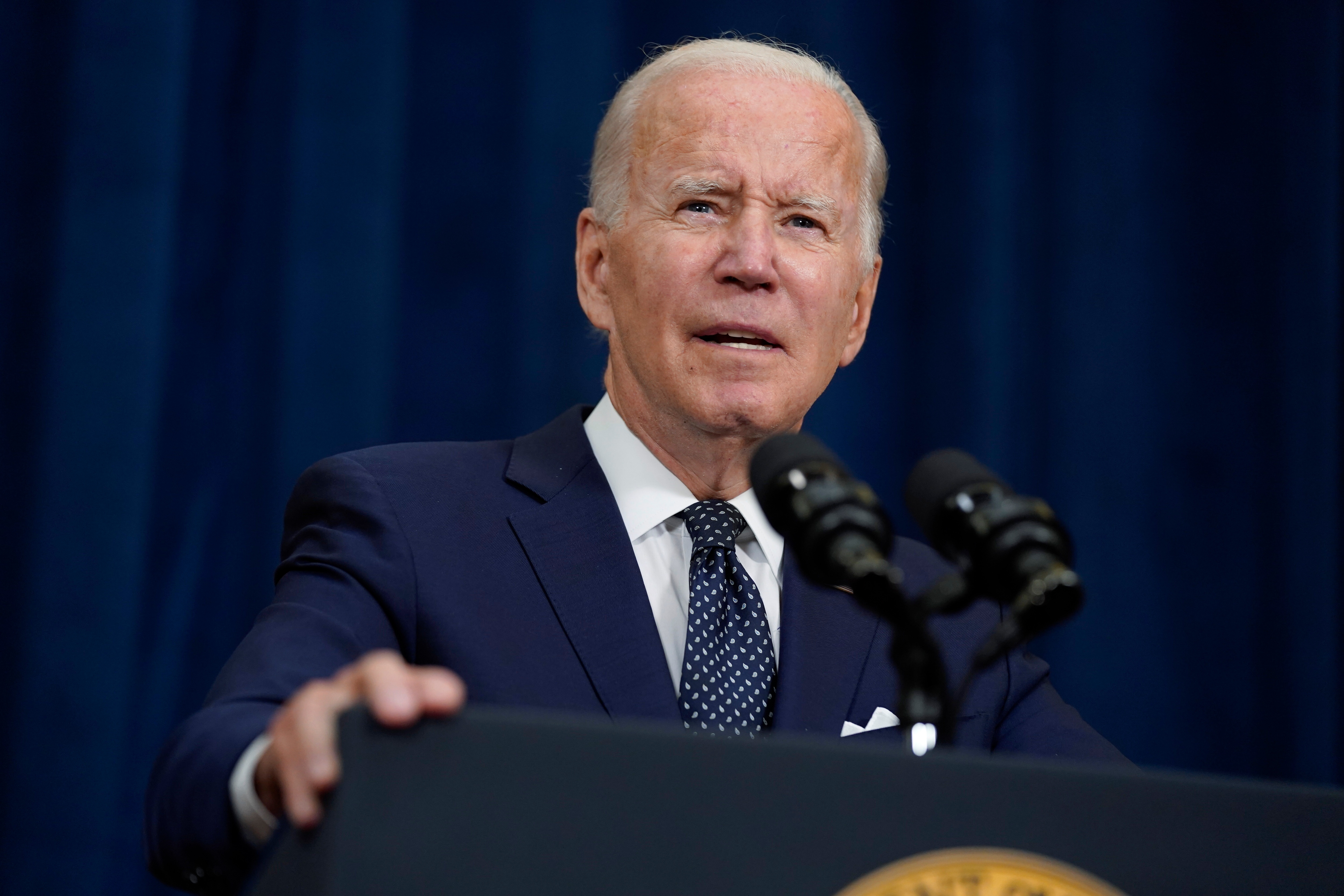 United States President Joe Biden. (AP file photo) United States President Joe Biden. (AP file photo)