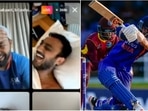 Rishabh Pant and Axar Patel; Patel during his unbeaten 64-run knock against West Indies in 2nd ODI(Instagram/AP) Rishabh Pant and Axar Patel; Patel during his unbeaten 64-run knock against West Indies in 2nd ODI(Instagram/AP)