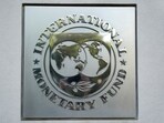 International Monetary Fund logo at the IMF headquarters building during the IMF/World Bank annual meetings in Washington, U.S., REUTERS/Yuri Gripas/File Photo