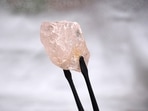 The 170 carat pink diamond in the picture- dubbed The Lulo Rose was discovered at the Lulo mine in Angola's diamond-rich northeast region.(AFP) The 170 carat pink diamond in the picture- dubbed The Lulo Rose was discovered at the Lulo mine in Angola's diamond-rich northeast region.(AFP)