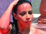 Ranveer Singh's nude photoshoot; Rozlyn Khan during her PETA shoot. Ranveer Singh's nude photoshoot; Rozlyn Khan during her PETA shoot.