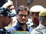 Convicted Kashmiri separatist leader Yasin Malik, who has been on a hunger strike since Friday morning, was put on intravenous fluids (IV fluids) in Delhi’s Tihar jail, prison officials said on Monday. (REUTERS)(HT_PRINT) Convicted Kashmiri separatist leader Yasin Malik, who has been on a hunger strike since Friday morning, was put on intravenous fluids (IV fluids) in Delhi’s Tihar jail, prison officials said on Monday. (REUTERS)(HT_PRINT)