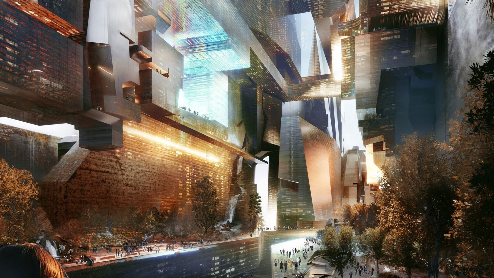 Arabia Saudita presenta una «ciudad vertical de gravedad cero» futurista