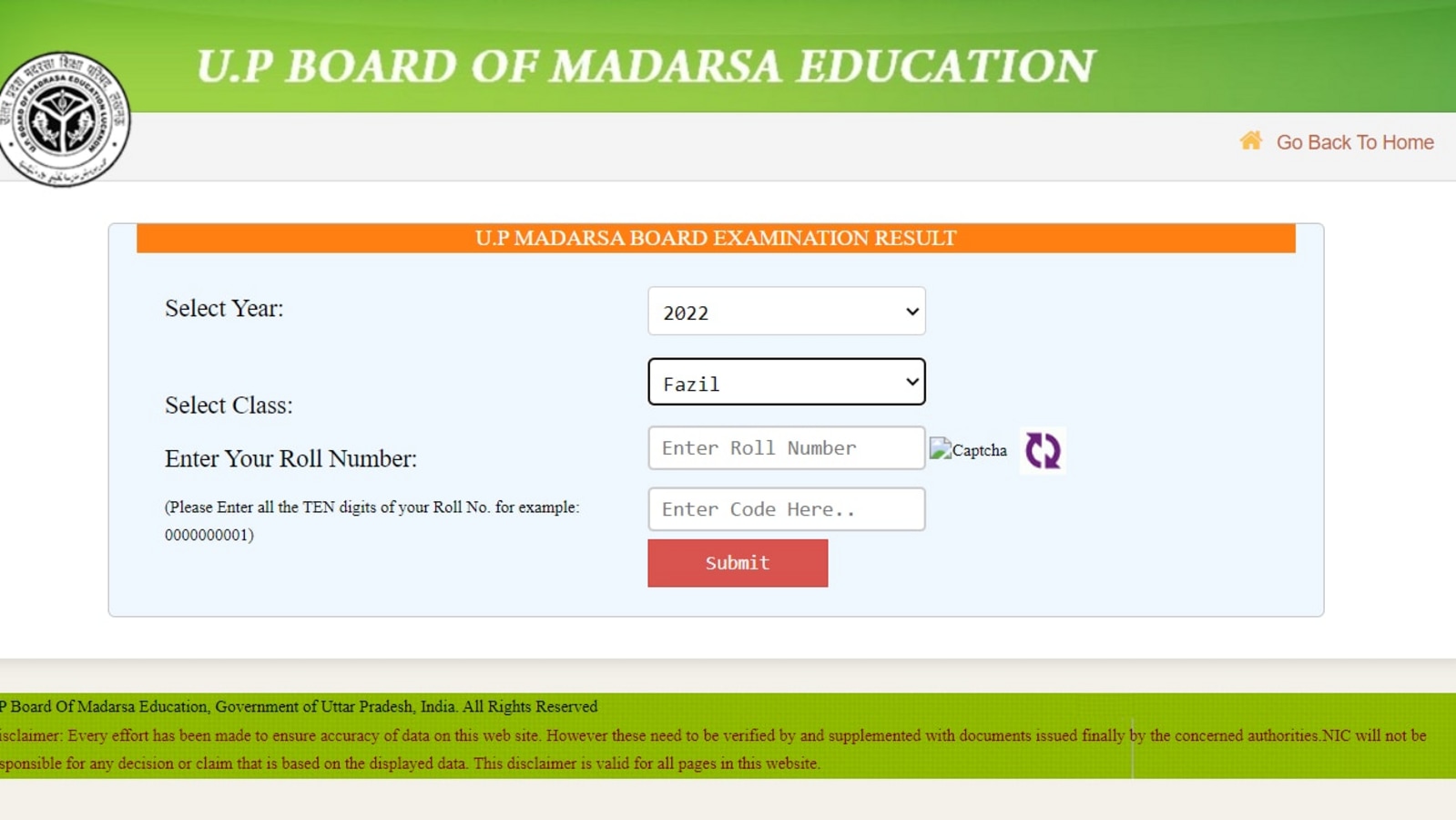 UP Board  Madarsa result 2022: Mohammed Naseem tops Sr. secoundary exam