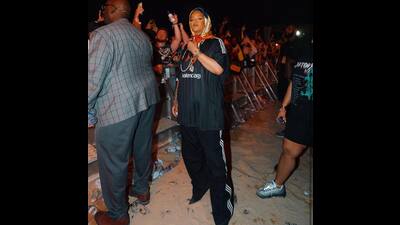 Singer Rihanna’s second public appearance after giving birth to a son (Instagram) Singer Rihanna’s second public appearance after giving birth to a son (Instagram)